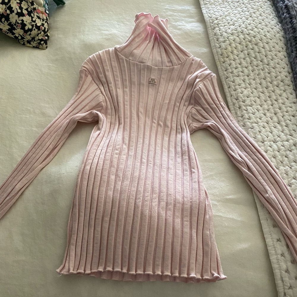 Girls pink Lili Gaufrette dress shirt size 12